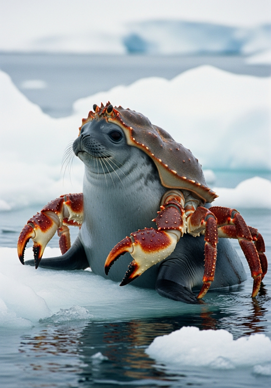 Crabguin specimen photograph