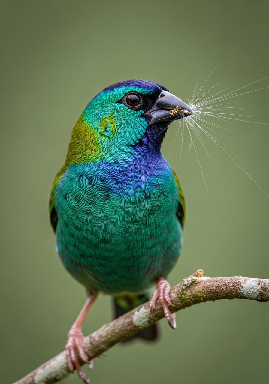 Weaverfinch specimen photograph