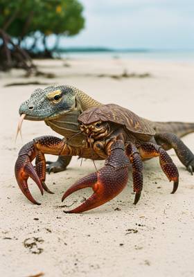 Specimen photograph of Komodocrab